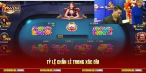 Tỷ lệ chẵn lẻ trong xóc đĩa